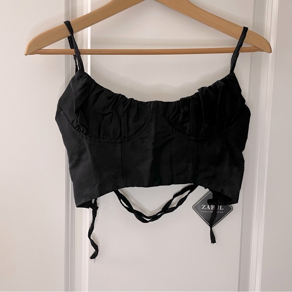 Zaful NWT Corset Crop Top - Picture 1 of 5